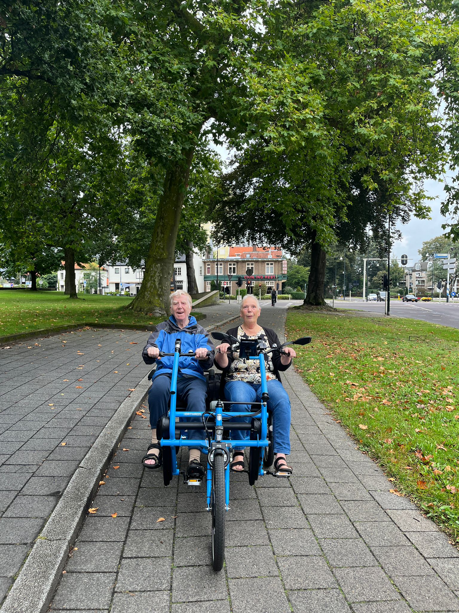 Hans Ritten Eerste rit Susanne en Hans - Fietsmaatjes Apeldoorn