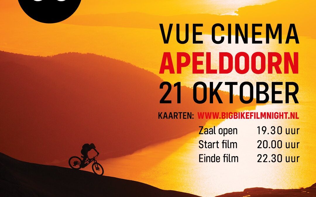 Big bike film night – 21 oktober – VUE Apeldoorn