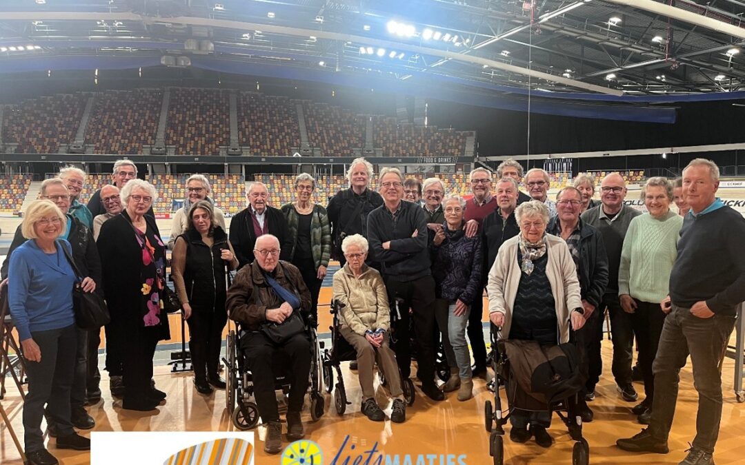 Met vrijwilligers op bezoek bij Omnisport